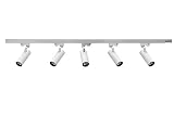 UPO Track Lighting Kit 5-LED Light with Super Bright 1500 Lumens Adjustable Track Head Easy Installa