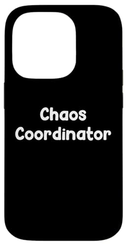 Funny Aging Humor Design Chaos Coordinator Tees and More �X�}�z�P�[�X iPhone 14 Pro �p
