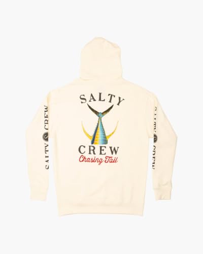 Image of Salty Crew Men's Tailed Hood Fleece - Men's Fashion Casual Long Sleeve Hoodie Cotton - Lifestyle Beach Apparel