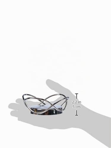 Miniatura 3 de Edzard Juego De 2 Candeleros Bastia, Acero Inoxidable Pulido A Espejo, Color Plata, Diámetro 11 Cm, Altura 5 Cm, Para Velas De Pilar Diámetro 8 Cm