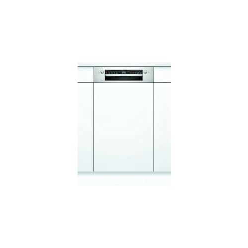 Bosch SPI2IKS10E - Série 2 - Lave-vaisselle encastrable - 45cm - Home Connect - 9 couverts - Moteur EcoSilence - Metallic