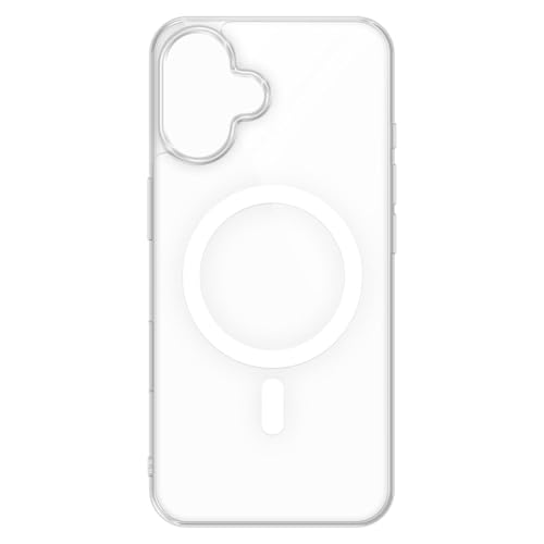 Coque iPhone 16 MagSafe transparente compatible recharge sans fil