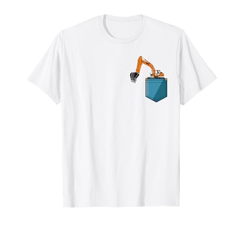 Chemise de pelleteuse de construction pour garçons, filles, hommes et femmes T-Shirt