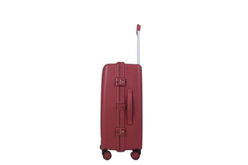 Image of Tokyo Premium Trolley Luggage Medium Size PP, Wine Red