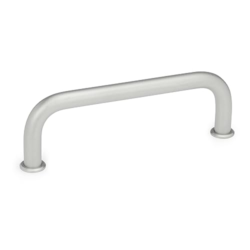 Ganter Standard Elements/Stainless Steel Handles - GN 425 Diameter: 10 mm Stainless Steel Matte Blasted, Silber, Länge l1: 235mm