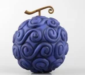 LKCOZSMOne Piece Figure Devil Fruit Figure Burning Fruit & Rubber Fruit Figure Action Figure (Color : Blue)