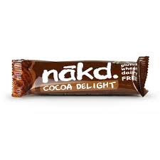 Nakd Bares Libres De Cacao Deleite Gluten (4X35g) (Paquete de 2)