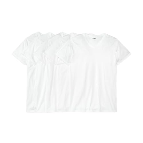 Goodfellow & Co Men's 4+1 Bonus Pack Short Sleeve V-Neck Undershirt