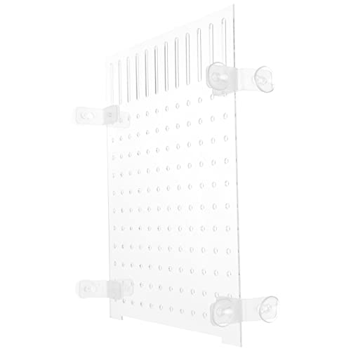 POPETPOP Aquarium Divider Board Fish Tank Partition Panel Separator Acrylic Transparent Aquarium Panel Separator for Mixed Breeding