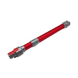Compatible for Dyson V7 V8 V10 V11 V15. Handheld Vacuum Telescopic Extension Tube Extension Tool Accessories(Red)