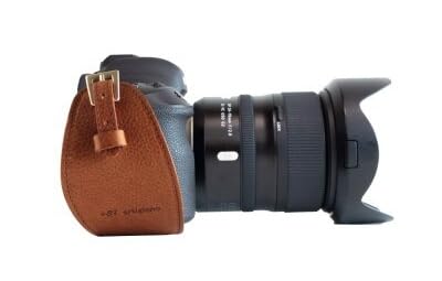 (カメラストラップ)本革 ストラップ ホルダー 一眼レフ 手振れ防止(apo-20hn-MINBR)