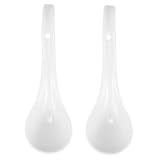 Photo Gallery heallily 2 cucchiai da dessert e zuppa in ceramica bianca stoviglie per la casa utensili da cucina materiale sicuro per la miscelazione di tè ghiaccio Photo Gallery heallily 2 cucchiai da dessert e zuppa in ceramica bianca stoviglie per la casa utensili da cucina materiale sicuro per la miscelazione di tè ghiaccio