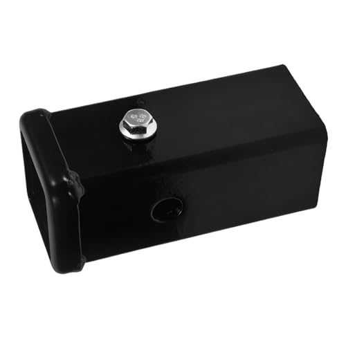 Récepteur d'attelage Toyvian en acier noir à souder, tube carré robuste de haute précision