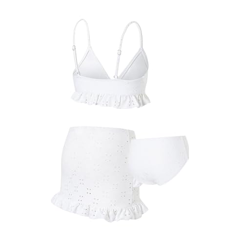 J.E Sterguard Girls Two 3 Piece Swimsuits Teen Bikini Girls' Swimwear Girl Swimsuits Size 6-142