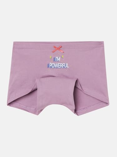 Image of mackly Girls Boxers (Pack of 3) - Cotton Boxer Shorts, Seamless Comfort, Mid Waist Boyshorts Panties
