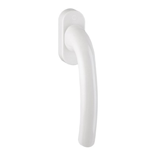 HOPPE DK-Fenstergriff Tôkyô 0710/U26 mit ovaler Rosette VK7x40,F9016 beschichtet
