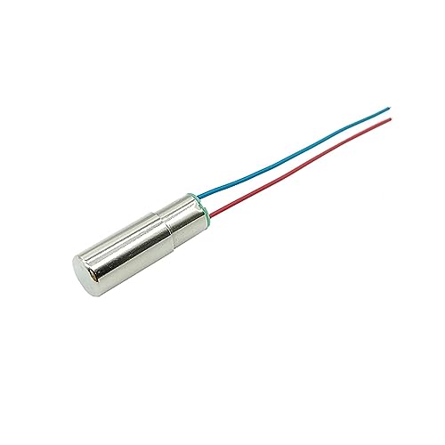 Micro motor vibratorio de 6mm con vibración estable y rueda excéntrica para DC 3V y 3,7V