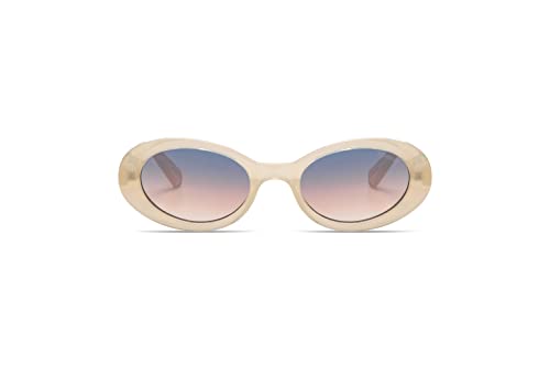 KOMONO Ana JR. Daffodil Ovale Kindersonnenbrille mit UV-Schutz und kratzfesten Gläsern, für Mädchen und Jungen im Alter von 6–11 Jahren