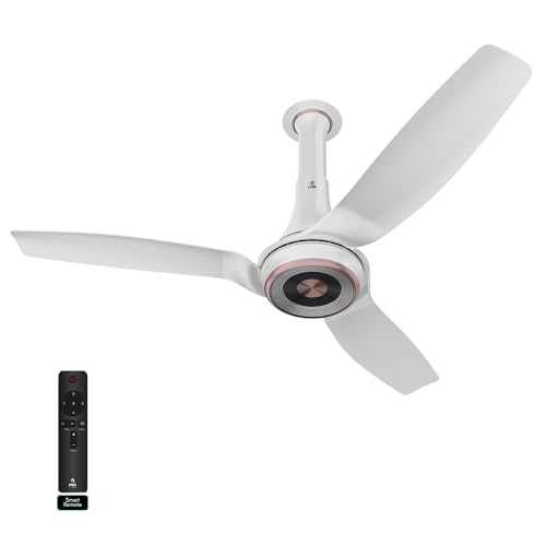 Nex Dryft A95 BLDC IOT 1200mm Premium Ceiling Fan |20% Higher Air Thrust|WiFi|Remote|Works with NEX app, Alexa & Google|41W 5 Star PeakTorq™ BLDC|ABS Blade for Low Noise |Energy Saving (Classic White) (B0CLRKWK7F) Amazon Price History, Amazon Price Tracker