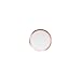Uhippo Home Button Sticker (Support Fingerprint Indentification System)for iPhone 5s iphone 6/6s iphone 6/6s plus iPad Air 2 iPad Mini 3 iPad Mini 4 Rose Gold Ring White Button-Retail Packaging