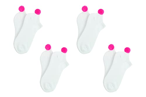 Image of NEW! Pom Pom Lowcut Performance Socks for Women - Fits Shoe Size: 4-10 (Ladies)