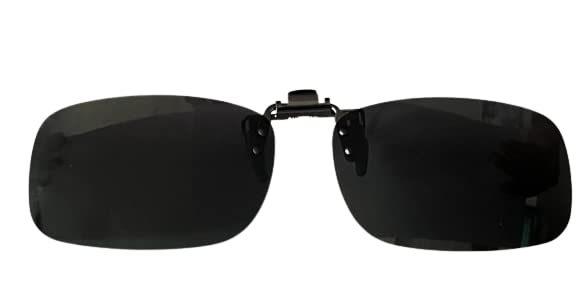 sunshades Bhavya Optic Polarized Grey Clip-on Sunglasses Anti-Glare UV Protection Flip-up Sunglasses Addon Sunglasses-picture-19