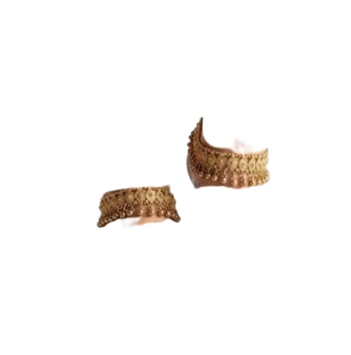 New Kashmiri Ghungroo Anklets Metal Plated Heavy Ethnic Designer Payal Bridal Festive Jewellery-image-21