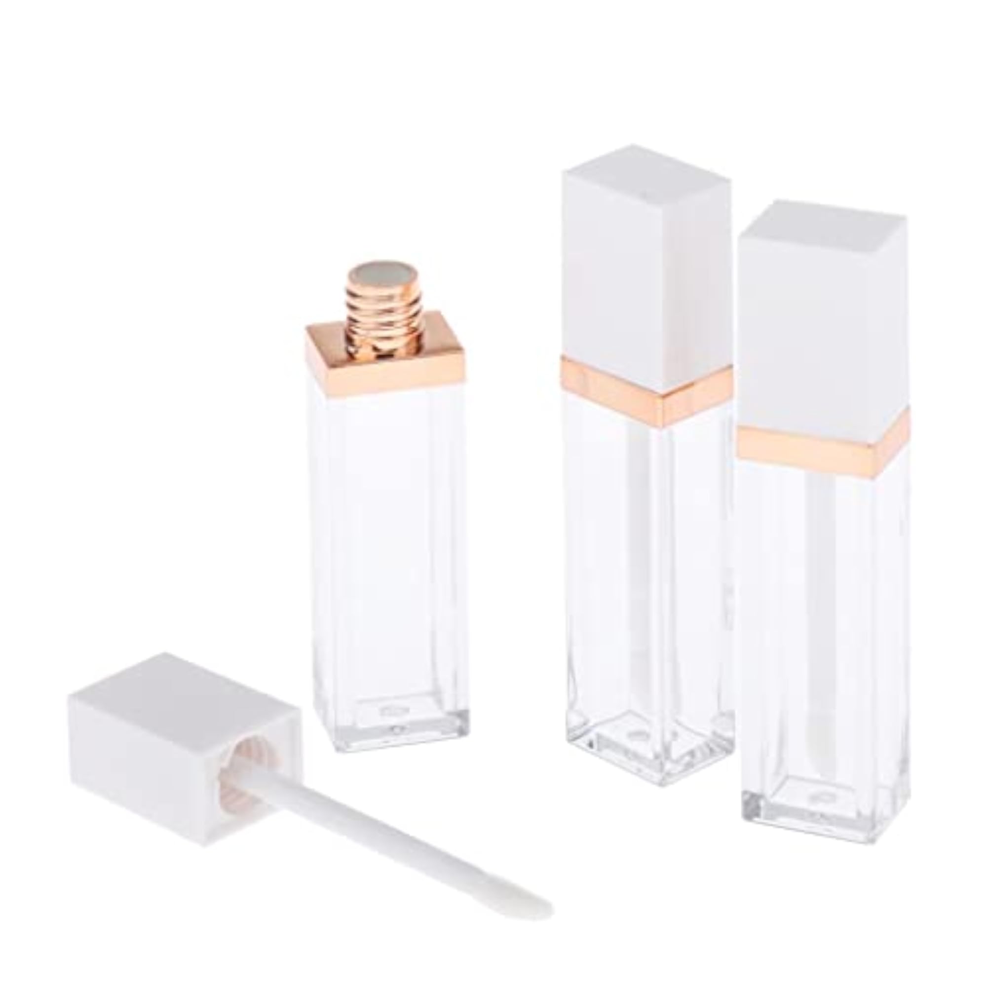 3X Empty Lip Gloss Tubes, Lip Tint Eyelash Oil DIY Vials