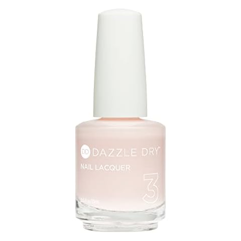 Dazzle Dry Nail Lacquer (Step 3) - Prima Ballerina - A sheer and milky delicate pink that makes a beautiful French base. (0.5 fl oz) Cover
