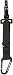 Oakley Men's Key Ring Large, blackout One Size