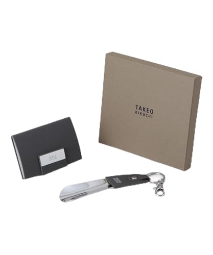 [ タケオキクチ ] その他 シューホーン名刺入れセット 07005931 メンズ チャコールグレー(013) 00