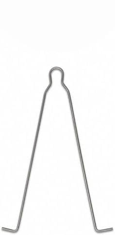 CERAKOTE® Hooks for All Series Coatings- Used for Professional Racking of Parts Ready Application (50, 5.25 x .072 Spring Hook)