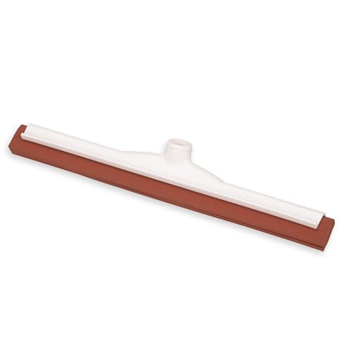 Image of SPARTA Flo-Pac Moss Foam Floor Squeegee Window Squeegee with Plastic Frame for Floor, Bathroom, Kitchen, Concrete, Tile, Garage, Commercial Use, 18 Inches, Red, (Pack of 10)