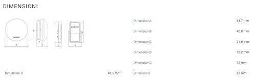 Audison AP 1P – 25-mm Hochtöner-Paar mit Tetolon-Kalotte und Neodym-Magnet, 150W Peak, für OEM-HiFi-Systeme
