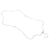 NAMOARLY Transparenter Metall Bikini Bügel in Körperform Kreativer Platzsparender Kleiderbügel für Badeanzüge und Dessous Langlebig Formstabil für Bikini und Badebekleidungsläden