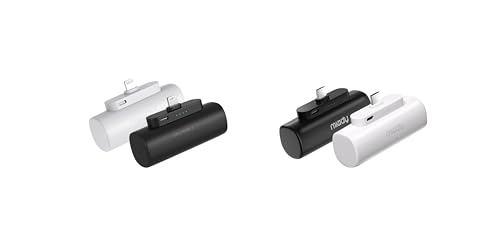 Miady 4-Pack Bulk 5000mAh Portable Chargers