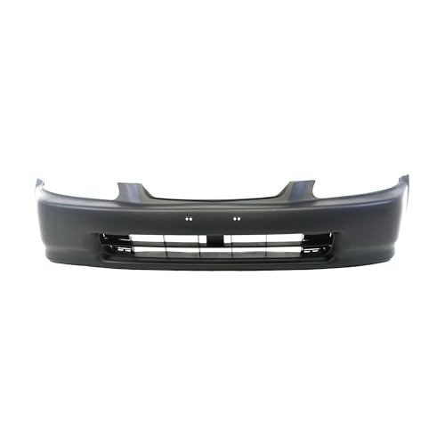 Image of FitParts Compatible with Honda Civic 1996-1998 Front Bumper Cover | Primed, Without Parking Sensor Holes, Sedan /Coupe, Ready to Paint, OEM 04711S01A00ZZ, HO1000172