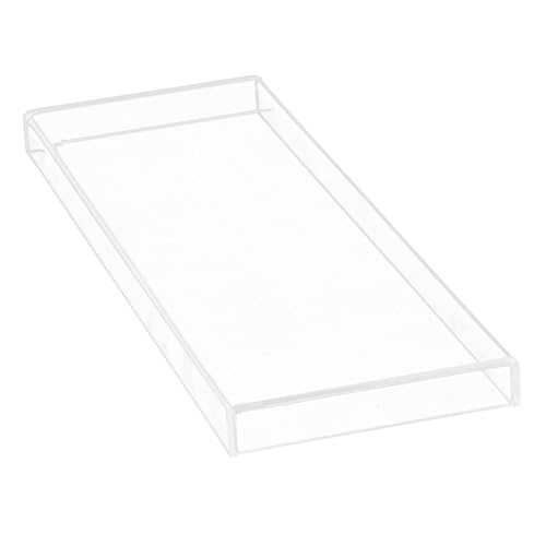 Funda protectora para teclado transparente, protector acrílico impermeable para hogar 2