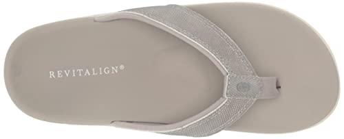 Image of REVITALIGN Women's Yumi Metallic Orthotic Sandal