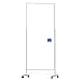 Produktbild Vivol Mobile Trennwand Whiteboard 200x90cm - Doppelseitig und Magnetisch (Weiß)