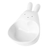 Gatuida Niedlicher Soßenteller in Hasenform Kleines Multifunktionales Dip Gewürzschälchen Sicherer Lebensmittelechter Materialmix Für Sojasoße Und Party-deko Einfach Zu Lagern Und Reinigen