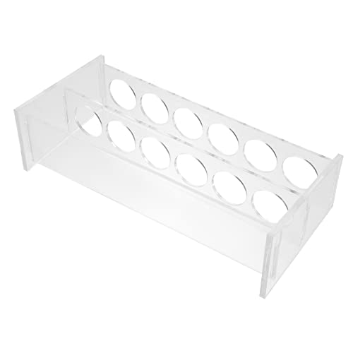 Funomocya Doppelstöckiger Reagenzglasständer 6 Röhren