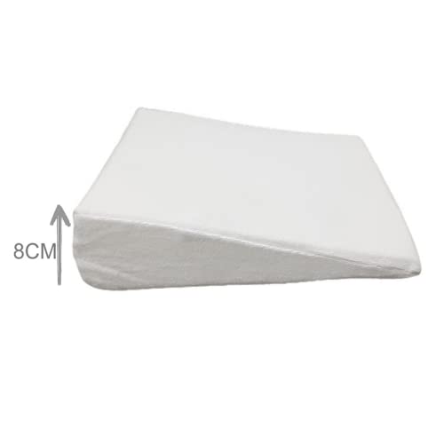 Travesseiro Anti Refluxo Bebe Rampa Carrinho Branco