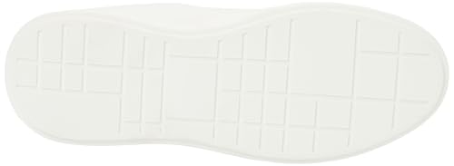 Calvin Klein Baskets Cupsole Femme Chunky Laceup en Cuir, Blanc (Bright White/Black), 41