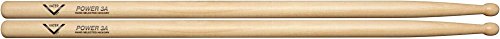 Vater 3A Power Wood Tip Hickory Drumsticks, Pair #TOP2