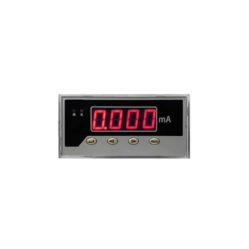 Milliampèremètre AC DC ampèremètre digital DP35 format compact mesure précise courant continu 500mA
