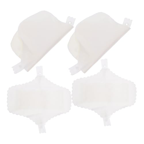 CONGARTENO 4 piezas Compresas Reutilizables de Algodón Paquete de Unidades Transpirable Almohadillas Menstruales Lavables para Mujeres y Postparto Cómodas y Absorbentes