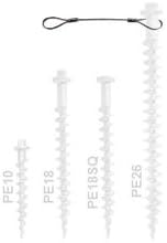 Tie off cable for Penetrators with a 2" flange