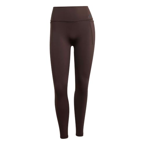 adidas Donna Optime Workout 7/8 Leggings, Aurora Coffee, S Tall