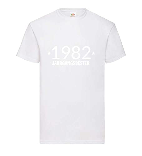 T-shirt 1982 grande taille homme blanc XXXL anti-transpiration